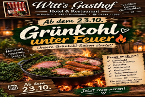 Auch Witt's Gasthof startet jetzt die Grünkohl-Saison